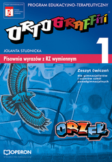 Ortograffiti. Część 1. Pisownia wyrazów z rz wymiennym. Zeszyt ćwiczeń