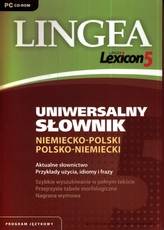 Lingea Lexicon 5. Uniwersalny słownik niemiecko-polski, polsko-niemiecki + nauka słówek i gramatyka