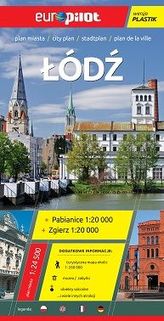 Łódź, Zgierz, Pabianice. Plan miasta 1:24 500