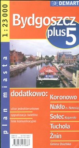 Plan miasta. Bydgoszcz 1:23 000. Plus5