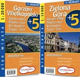 Plan miasta. Gorzów Wielkopolski, Zielona Góra. Plus5