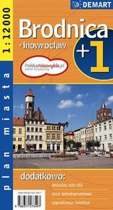 Plan miasta. Brodnica, Inowrocław. Plus1