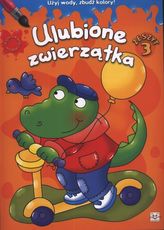 Ulubione zwierzątka. Zeszyt 3. Kolorowanka wodna