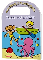 Koloruję z plastusiem. Plastuś nad morzem