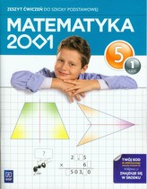 Matematyka 2001. Klasa 5, szkoła podstawowa, część 1. Zeszyt ćwiczeń