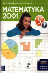 Matematyka 2001. Klasa 5, szkoła podstawowa, część 2. Matematyka. Zeszyt ćwiczeń