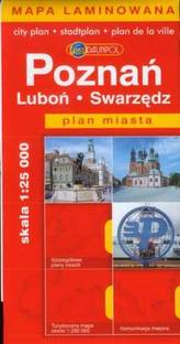 Plan miasta Swarzędz 1: 25 000 laminowany