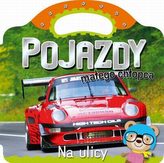 Pojazdy małego chłopca. Na ulicy