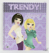 Trendy model. Glamour