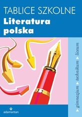 Tablice szkolne. Literatura polska. Gimnazjum / technikum / liceum