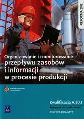Organizowanie i monitorowanie przepływu zasobów i informacji w procesie produk. Kwalifikacja A.30.1