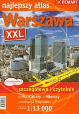 Najlepszy atlas. Warszawa XXL. Skala 1: 13 000