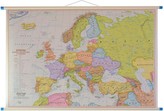 Europa. Mapa ścienna, fizyczno-polityczna