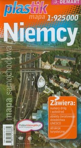 MAPA SAM.-NIEMCY 1:925000 LAMINOWAN DEMART