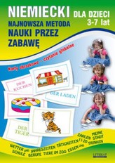 Niemiecki dla dzieci 3-7 lat. Najnowsza metoda nauki przez zabawę. Karty obrazkowe