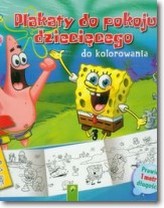SpongeBob. Plakaty do kolorowania