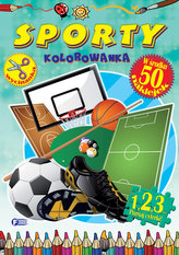 Sporty. Kolorowanka