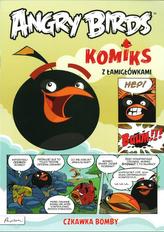 Czkawka bomby. Angry Birds. Komiks z łamigłówkami