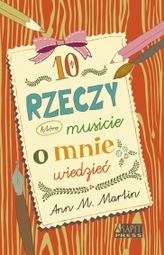 10 rzeczy który musicie o mnie wiedzieć