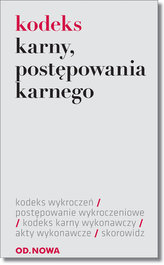 Kodeks karny, postępowania karnego