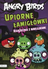 Angry Birds. Upiorne łamigłówki. Książeczka z naklejkami
