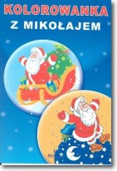 Kolorowanka z Mikołajem