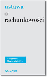Ustawa o rachunkowości    2015