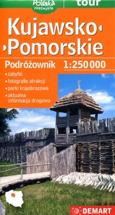 Podróżownik. Kujawsko-Pomorskie - mapa samochodowa (skala 1:250 000)