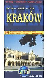 Kraków. Plan miasta 1:22 500