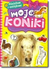 Minialbum z naklejkami - Moje koniki
