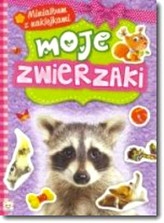 Minialbum z naklejkami - Moje zwierzaki