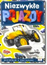 Minialbum z naklejkami - Niezwykłe pojazdy