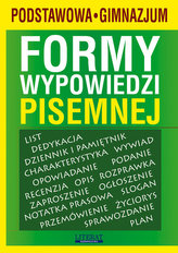 Formy wypowiedzi pisemnej