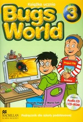 Bugs World 3. Książka ucznia - podręcznik dla szkoły podstawowej [+ Audio CD i CD-ROM]