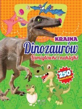 Kraina dinozaurów Łamigłówki i naklejki