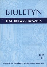 Biuletyn Historii Wychowania 2007 (23)