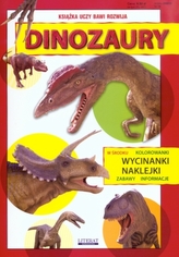 Dinozaury Książka uczy bawi rozwija