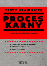 Testy prawnicze Proces karny