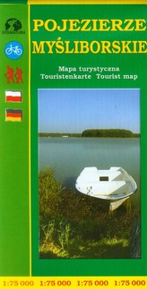 Pojezierze Myśliborskie mapa turystyczna 1:75 000