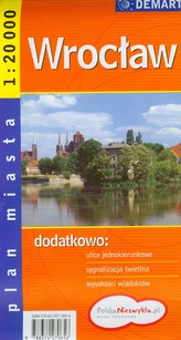 Wrocław plan miasta 1: 20 000