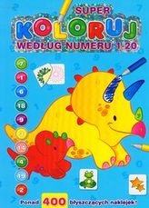 Super Koloruj według numeru 1-20