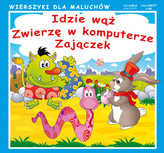 Idzie wąż Zwierzę w komputerze Zajączek