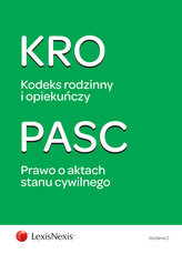 Kodeks rodzinny i opiekuńczy Prawo o aktach stanu cywilnego