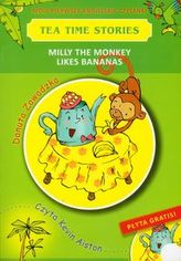 Milly the monkey likes bananas Moje pierwsze angielskie czytanki + CD