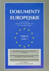 Dokumenty europejskie Tom 6 część 2