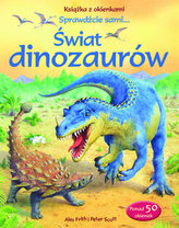 Świat dinozaurów Książka z okienkami