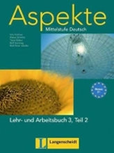 Aspekte 3 Lehr- und Arbeitsbuch Teil 2 + 2 CD Mittelstufe Deutsch