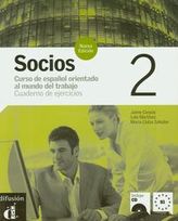 Socios 2 Nueva Ed. (B1) – Cuaderno de ejer. + CD