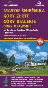 Masyw Śnieżnika Góry Złote Bialskie Opawskie mapa turystyczna