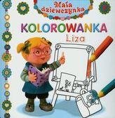 Liza Mała dziewczynka Kolorowanka